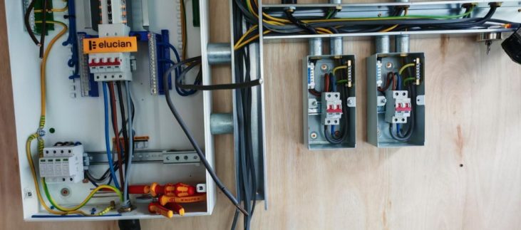 Major rewiring project of former Clinkard building - Middlesbrough
